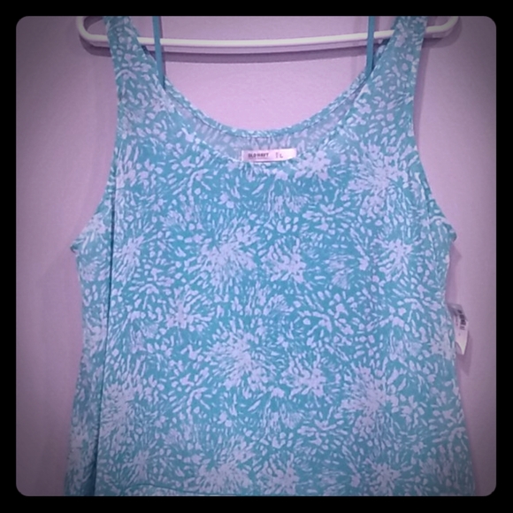 NWT Double Camisole Ruffled Blouse by Old Navy - Picture 1 of 4